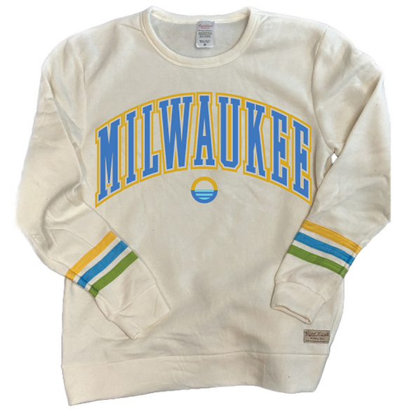 Striped Arch Fez Sweatshirt