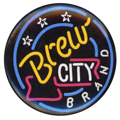 Brew City Brand Button
