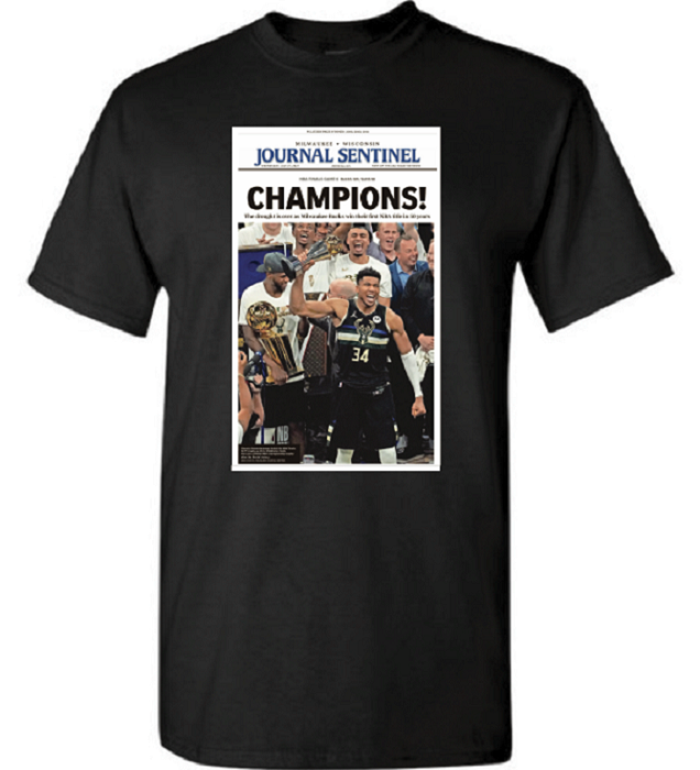 Bucks NBA Champions Expressive Tee