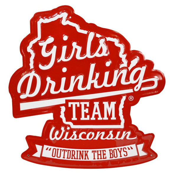 Girls' Drinking Team Sign