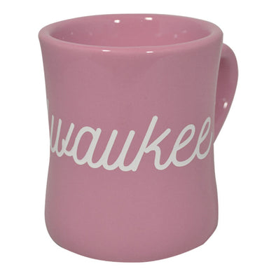 Milwaukee Diner Mug Pink