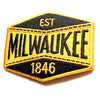 Milwaukee Double Diamond Patch - Yellow