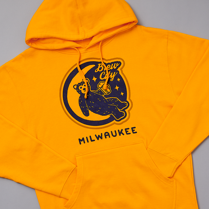 Brew CIty Moon Bear Hoody Brew City Brand