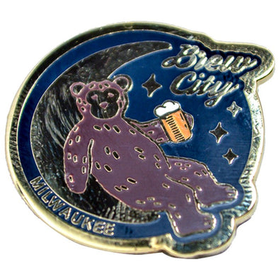 Moon Bear Pin