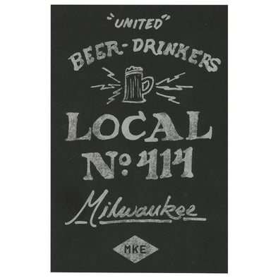 United Beer Drinkers Postcard